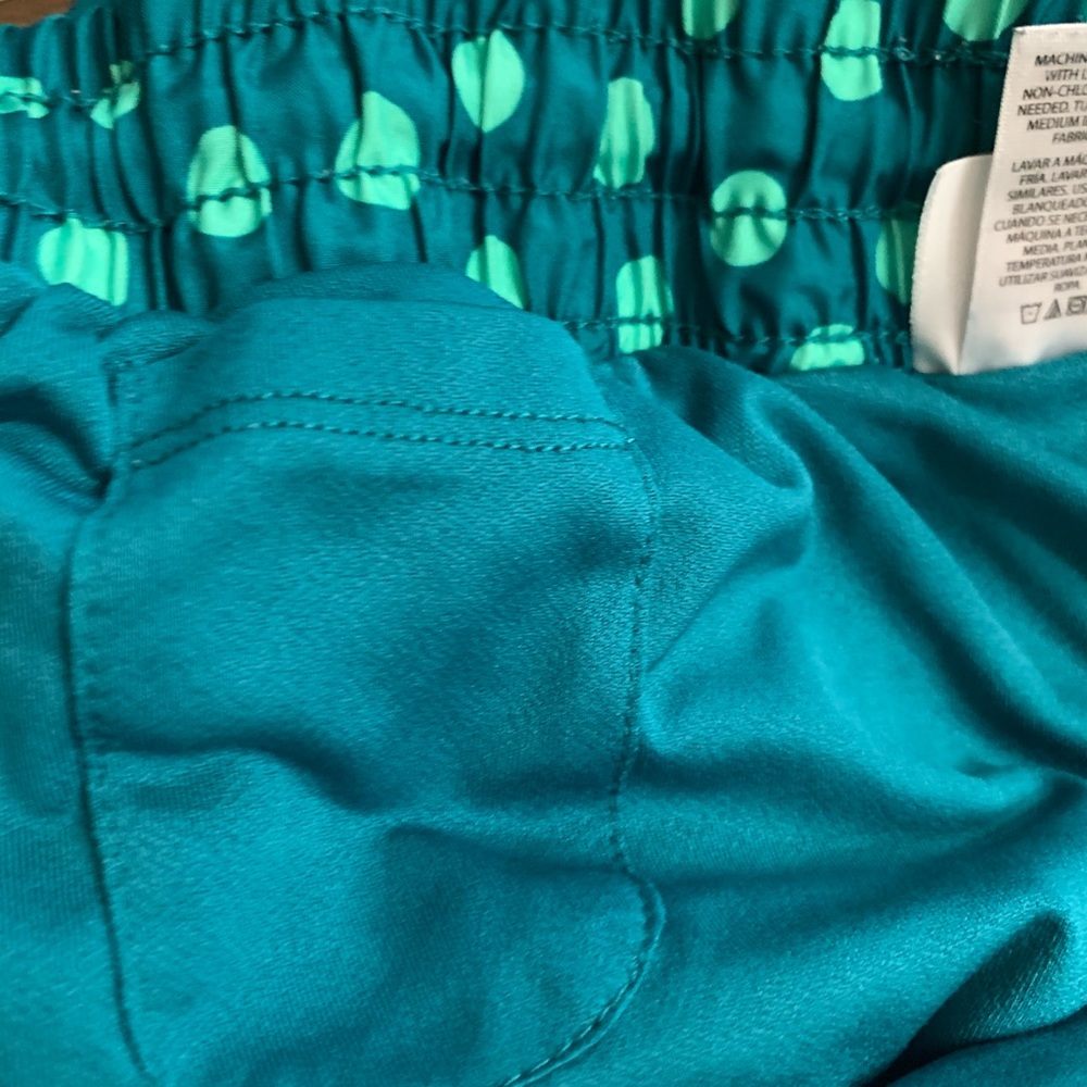 Danskin Now green polka dot athletic shorts Size L - Picture 6 of 10